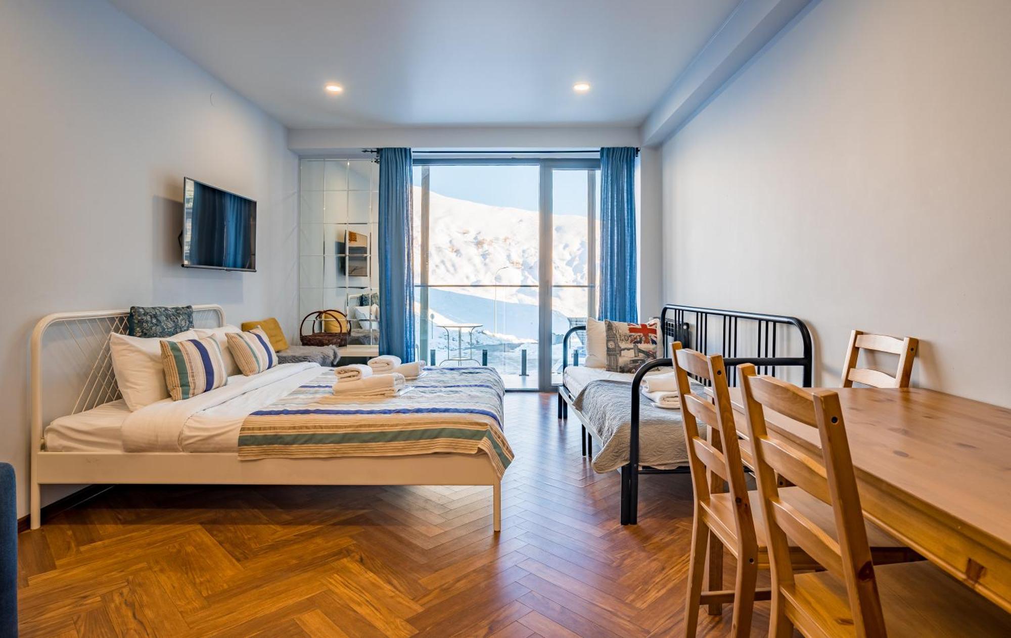 New Gudauri Gn Apartments In Atrium Extérieur photo